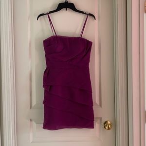 Magenta cocktail dress worn once